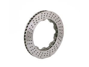 Rear brake disc rotor, drilled. Brembo GT 380x28mm