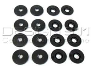 Floor Mats Fastening Set. Porsche 955 Cayenne 2003 - 95504480064, 955044800648B2, 955044800648C3, 955044800648D4, 955044800648E5