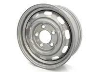 15' 5.5inch ET42 Steel Wheel with Silver / Grey Finish - 91136102200