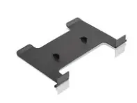 Cassette rack, Black. Porsche 924 / 928 / 944 / 968 - 9285557310201C