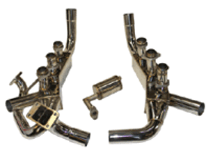 Exhaust Heat Exchangers Set. Porsche 930