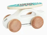 Wooden Toy Car - 911 With Removeable Surfboard. Ahead Collection - WAP0407000PHZA, WAP0406240SHAT, WAP0406220RHZA, WAP0406210RCAY, WAP0406200PTHA, WAP0406100PTHA, WAP0400150NLRT, WAP0400100NRTR, WAP0400020L0EF