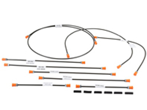 Brake line kit. Porsche 911 1967-68 LHD - 90135560301, 90135560401, 90135561102, 90135561200, 90135561900, 90135562001, 90135562200, 90135562700, 91435569100, 9013556200Y - 1661500410