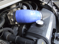 INDUCTION SILICONE HOSE 002 (996/997 C2/4) BLUE