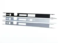 Dashboard aluminium trim frame. Porsche 964 / 993 - 96455201030, 96455201020