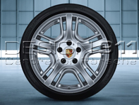 19' Panamera Design Alloy Wheels & Tyres Original Porsche - 97004460204, 97004460224, 97004460284