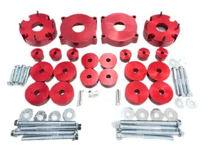 Lift kit spacer set for steel springs 4 inch. Porsche 955 Cayenne / 957 Cayenne - 95534307110, 95534301800, 95533307100, 95533301900