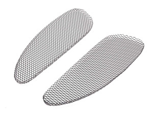 Side intake protection grilles by Rennline. Porsche 718 Boxster / Cayman