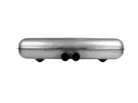 Exhaust muffler / silencer rear box SSI. Porsche 911 63-73 / 914 69-73 - 1620612400, 91.410SSI, 91410SSI, 91111102501 - 1620612400