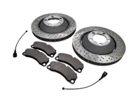 FRONT Brake Pads and Brake Disc Package Porsche 991 GT3 - 99135140581, 99135140681, 99135194784, 99160918100