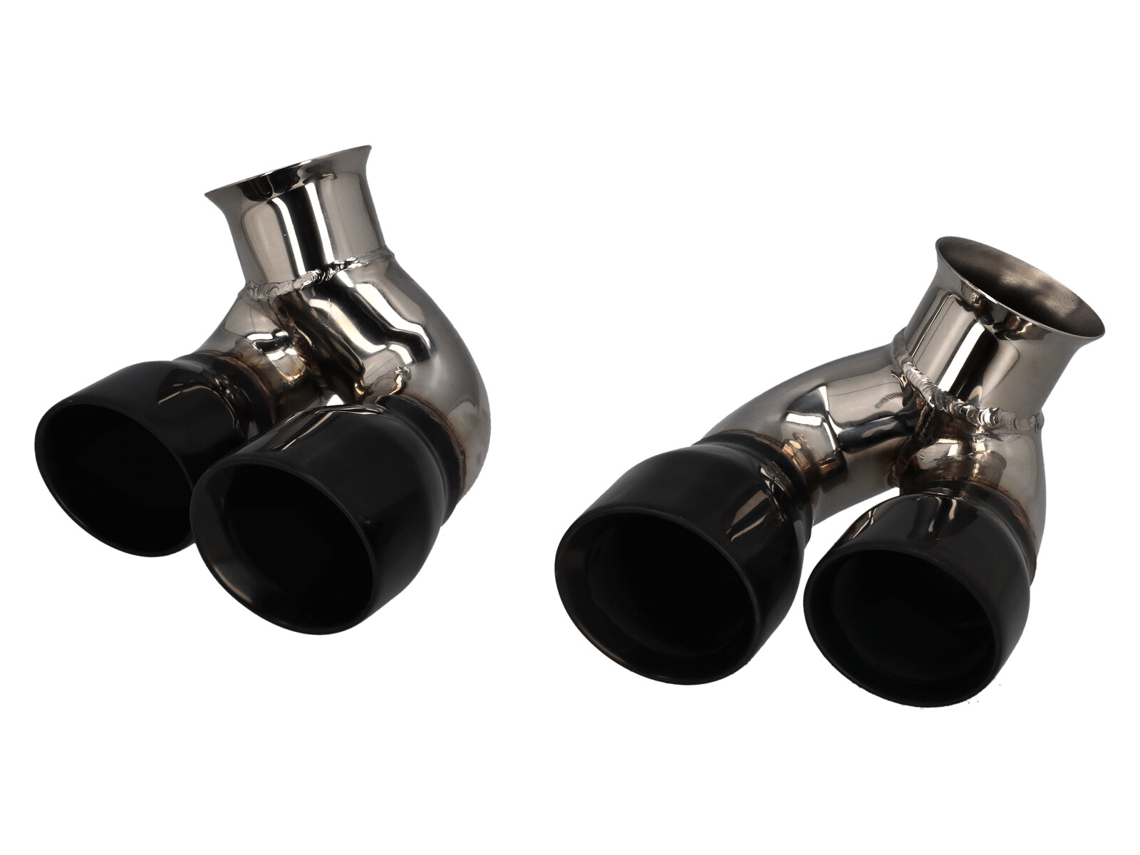 Stainless Steel Exhaust Tips For Porsche 911 996 (1998-2005) Carrera, C2, C4, GT