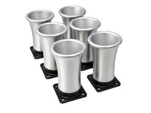 Velocity Stack Set Silver for Rennen ITB. Porsche 911 / 964