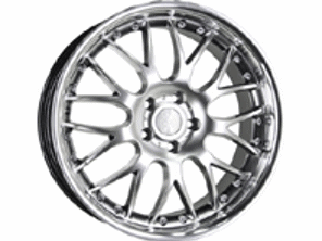 19' Style 600 Silver Finish Alloy wheels for Porsche Cars