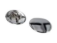 Trim cover set for headlamp washer jet nozzle. Porsche 996 - 99662814300, 99662814400