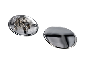 Trim cover set for headlamp washer jet nozzle. Porsche 996 - 99662814300, 99662814400