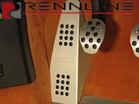 Rennline Dead Pedal Rubber Grip. Porsche 996 / 986 Boxster - P53, P53
