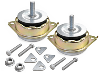 Engine mount kit, SET OF 2. Porsche 964 C4 1989-93 - 96437504901, 96437505001 - BP PS6890AL, BP PS6890AR