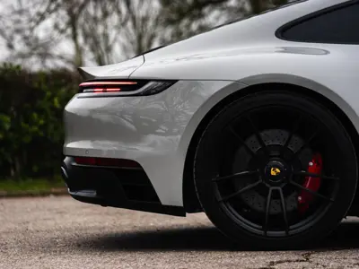 Rear ducktail spoiler carbon fibre. Porsche 992 Coupe - 992827952G2X, 992827847BG2X, 992827952DG2X - 992.23.04.PR, 992.23.04.VGC, 992.23.04.BC, 992.23.04.HB