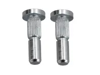 Door check strap pin, SET OF 2. Porsche 911 72-89 / 964 / 993 - 91153127500, 91153161501, 91153161502