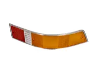 Indicator lens rear with chrome rim. Porsche 911 - 91163192303, 91163192403, 1695350580, 14968/S, 14968D - 14968/S, 14968D, 1695350570, 1695350580
