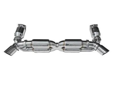 Fabspeed Supersport 70mm X- Pipe Exhaust System. Porsche 997 GT2 2008-2009 - FS.POR.997GT2.SSX