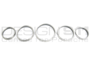 Gauge Bezels in aluminium idea for painting Porsche 911 / 964 / 993