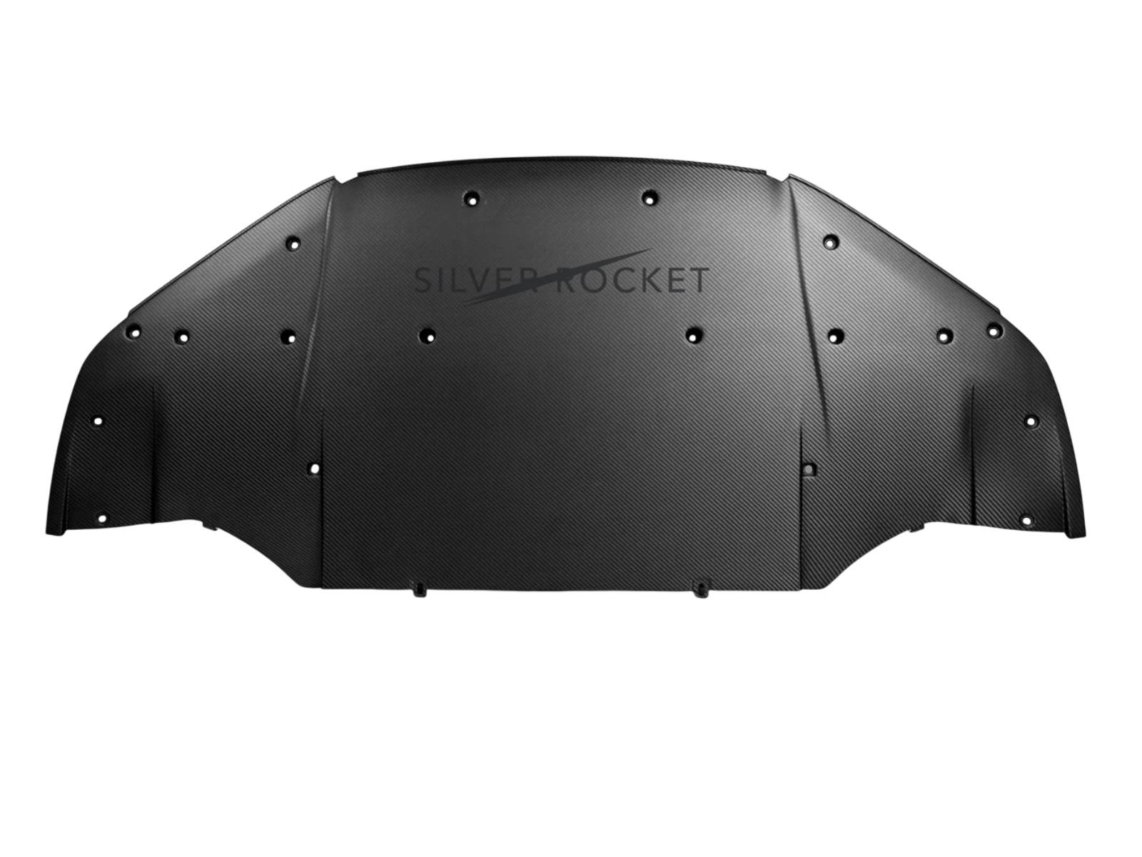 Front lower spoiler undertray carbon fibre. Porsche 718