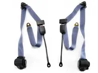 Retractable 3-point inertia reel front seat belts Porsche 944 - 944 - SA-50531