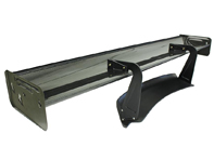 Carbon fibre swan neck rear spoiler. Porsche 987 Cayman