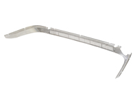 Rear bumper lower apron valance kit. Porsche 911 65-73 - 90150590400, 1680603310, 90150542521, 90150542621, 90150542320 - 1680603310, BMP113101