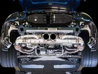 AWE SwitchPath™ Exhaust system with Black tips for Porsche 991.1 / 991.2 GT3 / RS - 3025-33016, 3025