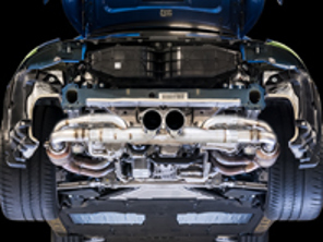 AWE SwitchPath™ Exhaust system with Black tips for Porsche 991.1 / 991.2 GT3 / RS - 3025-33016, 3025