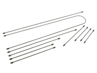 10-piece metal brake line set. Porsche 911 / 912 1964-1968 - 90135560400, 90135560401