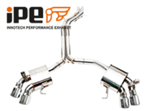 iPE Exhaust X-Pipe With Muffler. Porsche Macan S / Turbo