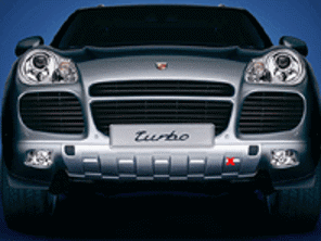 Stainless steel Skid Plate (front) Porsche Cayenne Turbo 955