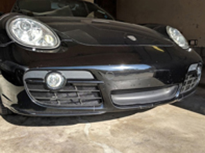 Front bumper side grille wire mesh kit. Porsche 987 Gen 1 Cayman