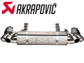Akrapovic Evolution Titanium Exhaust System for Porsche 997 Turbo 2006-09