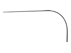 Guide tube for bonnet release cable. Porsche 911  63-89 - 91150218100, 91150218100, 91150218100GRV - 1670750200