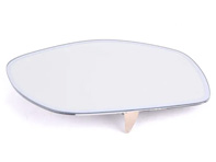 Door mirror glass CONVEX. Porsche Cayenne 957 MKII - 95573104104, 95573104704, 95573104704, 95573103804, 95573104604, 95573104604