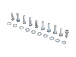 Fixing screw set armrest pair. Porsche 911 1969-73 - N0120072, 90002700403, N0147612, 90011912901, N0147652, PCG014765 - TRP11.1.143
