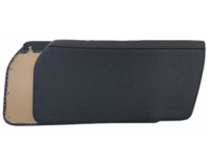 Door panel set, Basketwave. Porsche 914 - 91455501711702, 91455501711, 91455528315