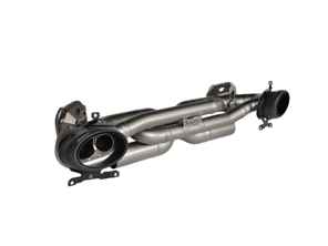 Akrapovic Slip-On race line (Titanium). Porsche 992 Carrera / S / 4 / 4S / Cabriolet - 992251053A, 992298019A - S-PO/T/8