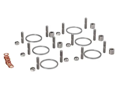 Heat exchanger fitting kit. Porsche 993