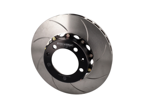 Brake Disc / Rotor Slotted 2-pc FRONT Porsche 993 Turbo