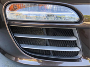 Side (Radiator) Grilles for Front Bumper. Porsche 997 Gen 2 Carrera 2 / 4 / S / 4S