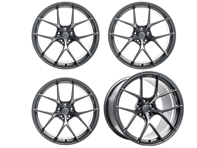 Titan 7 Forged T-S5 Split 5 Spoke Centrelock Alloy Wheel Set Satin Titanium 20'. Porsche 991 GT3 - TS502090052CLST, TS502012045CLST