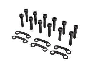 Driveshaft Bolt & Retainer Plate set. Porsche 911 G 3.2 Carrera / 964 / 928 - 90006712301, 91133219100