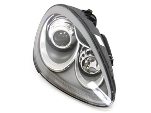 Headlamp Litronic (Xenon). Porsche Cayenne 958 2011-14 LHD Cars - 95863117612, 95863117611, 95863117610, 95863117512, 95863117511, 95863117510