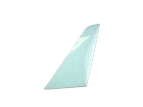 Lightweight front 1/4 window glass, Clear, 5mm plexiglass. Porsche 911 69-89 COUPE / 964 COUPE / 993 COUPE - 91154251100, 91154251200