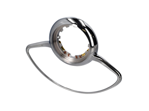 Horn Ring, Chrome. Porsche 356 - 35647208 - 356 47 209